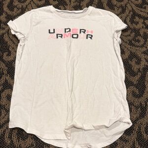 Under Armour Women's White Tee with Logo